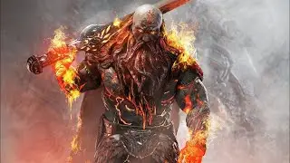 the first boss fight in VALHALLA