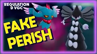 FAKE Perish Trap IS WILD! | Competitive Pokemon Scarlet/Violet Regulation D VGC Battles