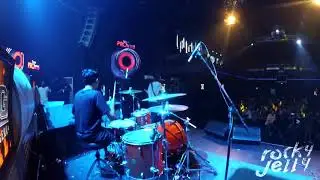 ROCKY JELLY - BERGEMBIRA BERSAMA (DRUMCAM) | LIQUID CAFE YK 10-01-17