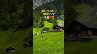 Switzerland's Hidden Alpine Paradise: 4K Relaxing Countryside Bliss! #SwissAlps #musica #interlaken