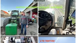 Ugradnja i proba navigacije i autopilota sveaverken (agrocesla) u tri traktora