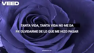 XAVIBO - TANTA VIDA (letra)