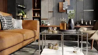 23001 Simplink Matte Coffee Table with Open Storage, Square Tempered Glass Storage Rolling Coffee