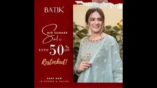 Batik Brand Sale 50%Off