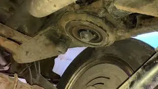Замена задних пружин Renault Trafic