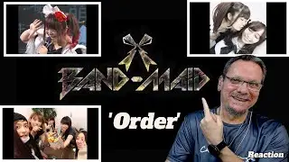 BAND MAID | 'Order' (P in D Photo Collage) | First Time Hearing
