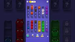 Kitty Sort: Twisted Tails Level 399 | Funny Games
