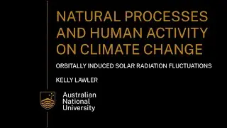 Orbitally induced solar radiation fluctuations for year 11 and 12 students