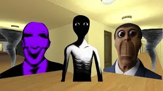 GMOD GAMEPLAY: DOPAL AFTON AND OBUNGA IN TORNADO CHAOS#Nextbots_#Garry's world 200k