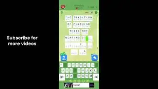 Cryptogram Saint Patricks day Chapter 2 Level 11 | Cryptogram Saint Patricks day Event Answers