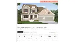 New development property list in Maple Grove