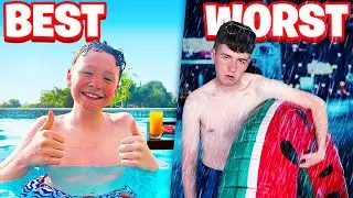 WORST Holiday vs BEST Holiday Challenge! *$10,000*