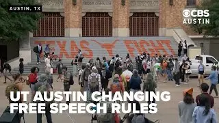Pro-Palestine protests at UT Austin bring changes to free speech rules