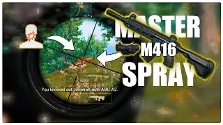 MASTER OF M416 SPRAY | TEAM AXOMIYA | PUBG MOBILE