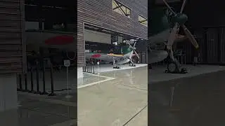●俺様（紫電改）の庭‼️○俺様（紫電改）の屋外展示❗（soraかさい　にて）