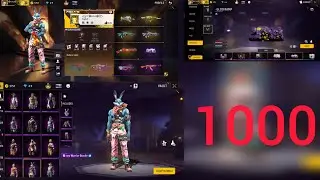 Free fire ID sale 7 years old prime level 6 1000 rupees very old id all collection  global #viral 