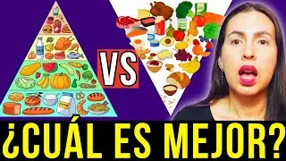Pirámide nutricional antigua vs moderna | Lo que nos enseñaron NO funciona😱