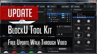 BlockU Animation Tool Kit - FREE UPDATE Walk Through Tutorial. An Element 3D Preset Library.