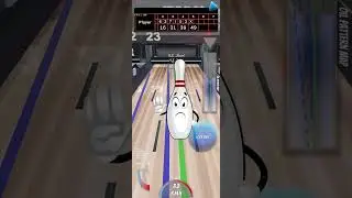 My first trial using Iz Bowl Bowling Simulator app.  #bowling #bowlingislife