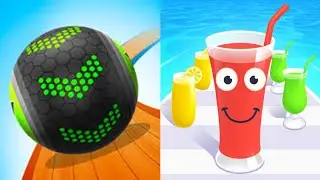 Going Balls vs Juice Run - All Levels SpeedRun Gameplay Android iOS 161RDA