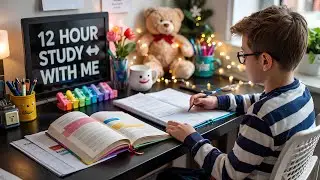 🔴📚 First Time Can I🌙 8hrs Study  Overnight For MAX Productivity!4/200 days What Happens Let's See