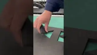 Digital rubber foam cutting display #rubber #foam #cuttingmachine
