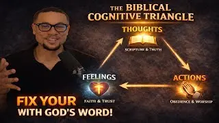 Fix Your Thoughts, Feelings & Behaviors in 2026 | Therapist Explains the Biblical Cognitive Triangle