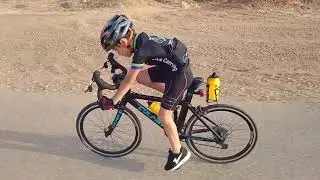 8yo cycling on his bikes, 20