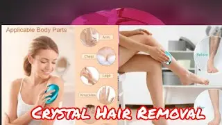 Tried Crystal Hair Eraser||Small Review Video||||Easy to use||Travel Friendly||#viral #short