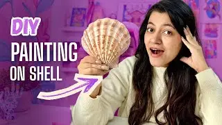 Painting on Giant Sea SHELL 😱