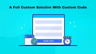 How to make a booking form using Fluent Forms || Custom Solution with Custom Code