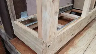 Slide out Shelving Unit Build