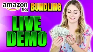 Amazon FBA Bundling (INCREASE PROFITS AND SALES!) | Live Souring Demo