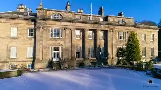 Balbirnie House Hotel in the snow
