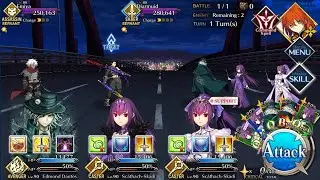 fgo-na fate/zero rerun cq team dantes 4 turn