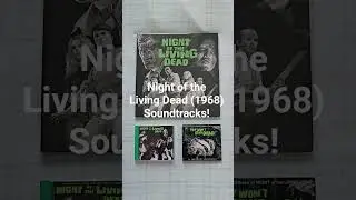 Night of the Living Dead (1968) Soundtracks! #nightofthelivingdead #notld #1968 #CD #physicalmedia