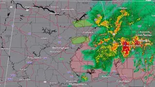 Flash Flood Watch Canceled for Several Central Alabama Counties as Rainfall Risk Decreases