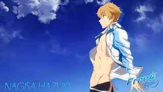 Nagisa - FUTURE FISH Lyrics Video [Kan/Rom/Chi] Free! Eternal Summer Ending Solo Ver.