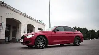 INFORGED IFG6 Matt Gun Metal & BMW 320d xdrive