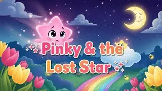 Pinky and the Lost Star Twinkle | Magical Kids Story #fairytaleurdu #kids #cartoon #3d #kidsstory