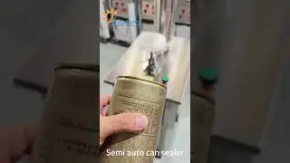 Semi Auto Can Sealer Machine, Metal Can Closing Machine, Can Seamer Machine for Bottom Lid factory