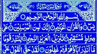 Surah Yaseen Ki Tilawat || Ek Baar Sune | इंशा अल्लाह  | हर काम में आसानी होगी  | सूरह यासीन शरीफ