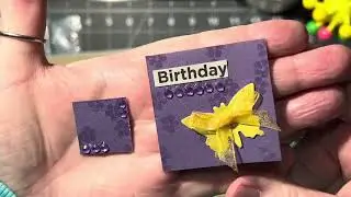 (2635) INCHIE TWINCHIE #7 фиолетовый с бантиком-бабочкой 🦋!