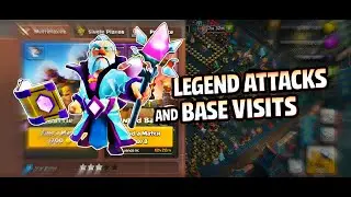 Shorts Stream | Base Visit and Live Legend league Attacks  #coc #clashofclans #supercell #shortlive