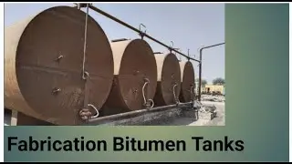 Bitumen tank fabrication | #fabrication | #bitumen | #tank | #tanks | #asphaltplant | #construction