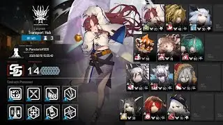 [Arknights] CC#2 Day 7 - Transport Hub (Risk 14) (Max Risk)