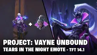 PROJECT VAYNE UNBOUND - EMOTES, BOOM, FINISHER | TFT 14.1