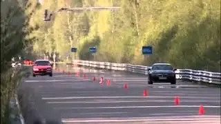 Mitsubishi Lancer Evolution 8 vs BMW M6 Noelle Str