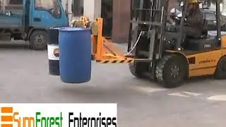 SUNNFOREST DG1000B 2 Drums Grabber forklift attachment