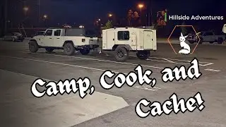 Camp, Cook, and Cache! | Jeep Gladiator Adventures at Reed Bingham State Park Part 1